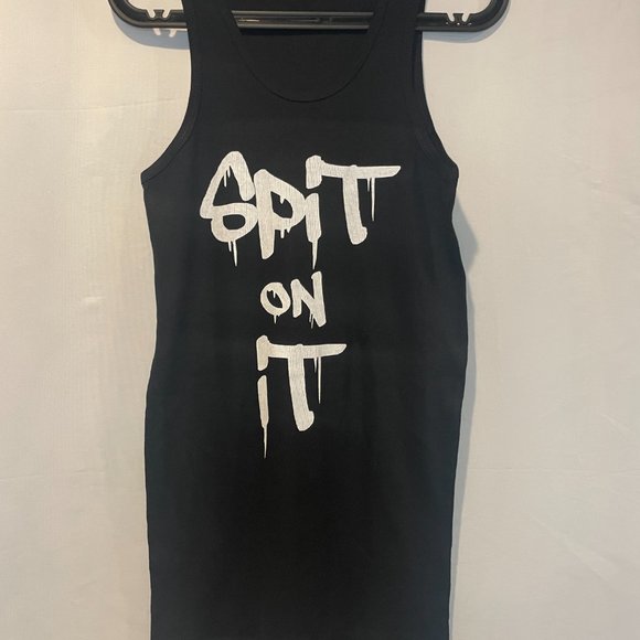 Original Gingers Do It Better Tank Spit On It Black Tank Front Print - Picture 6 of 13